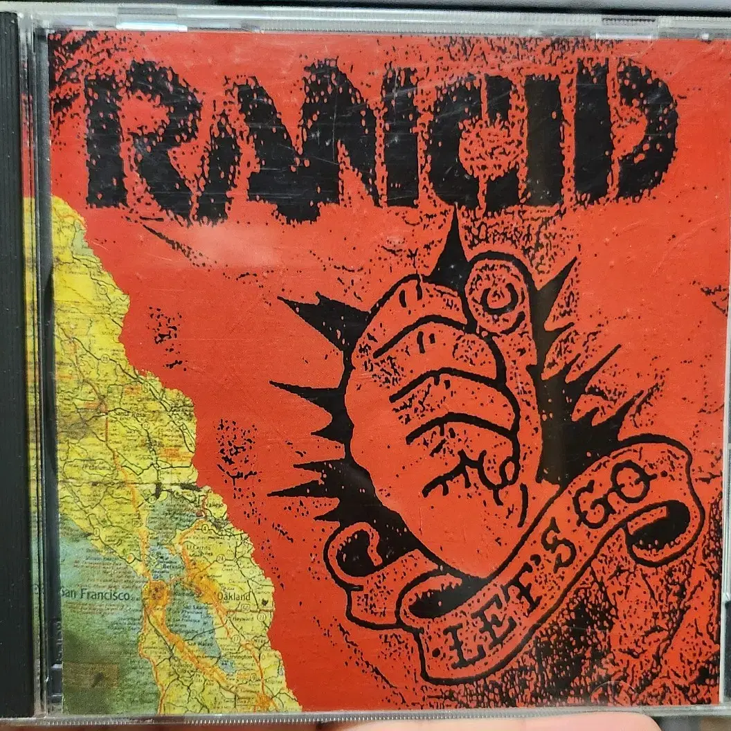 RANCID LET'S GO 수입반 CD