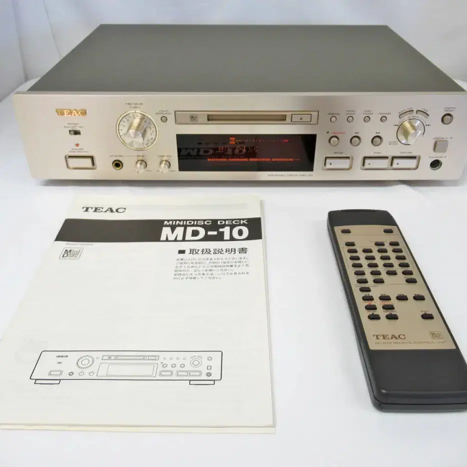 TEAC MD-05 미니디스크레코더 ( 전기능리모콘. 문자입력가능 )