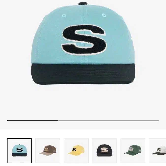 Stussy Chenille S Low Pro Cap Teal