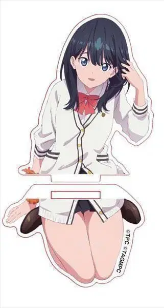 그리드맨유니버스 그림 그리기 아크릴 스탠드 보타로쿠 꽃