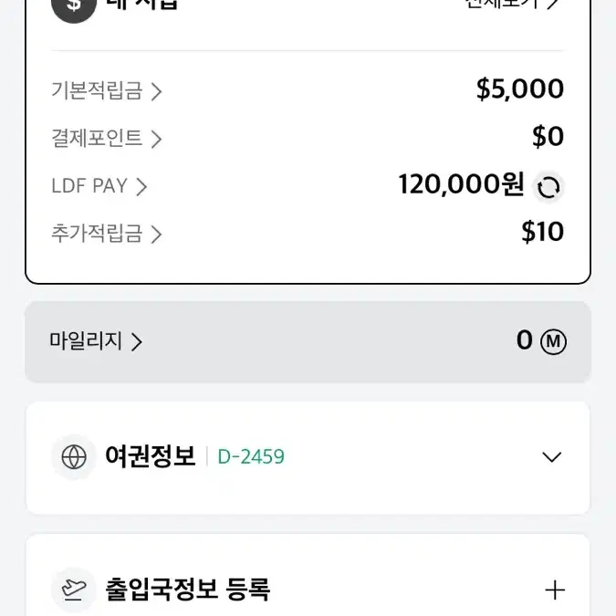 롯데면세점 LDF 페이 54만원