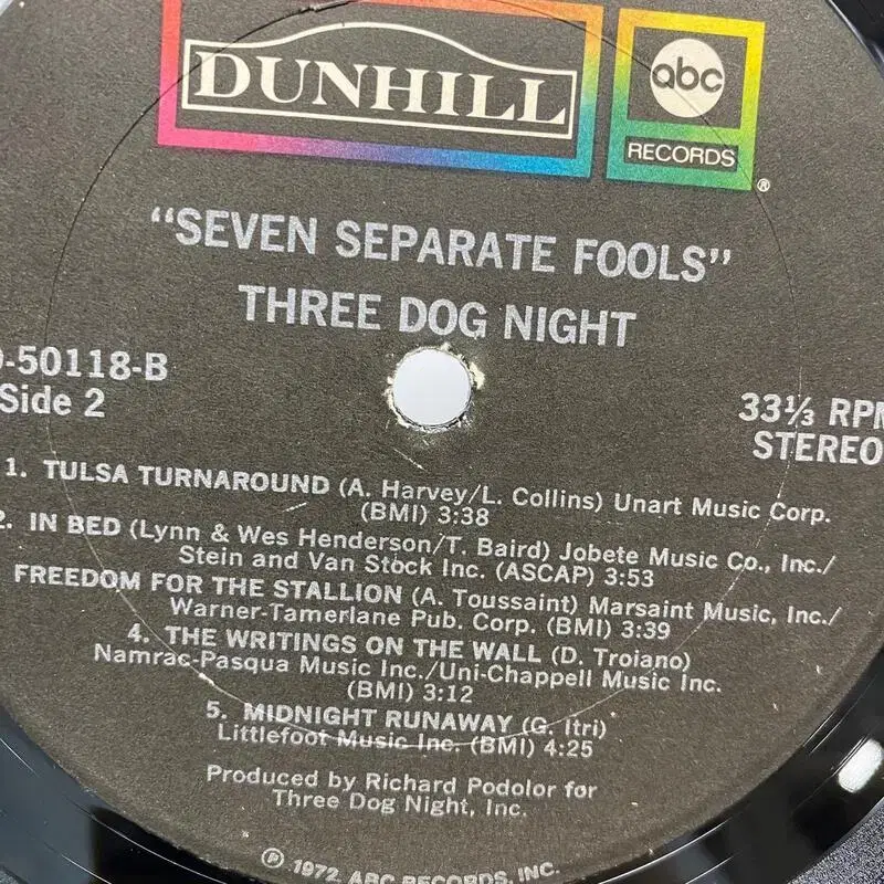 THREE DOG NIGHT LP / AA4998