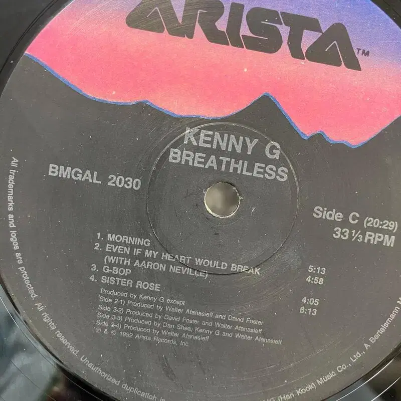 KENNY G   LP / AA5024