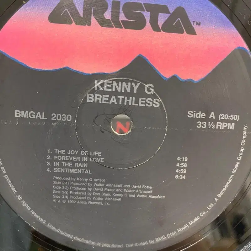 KENNY G   LP / AA5024