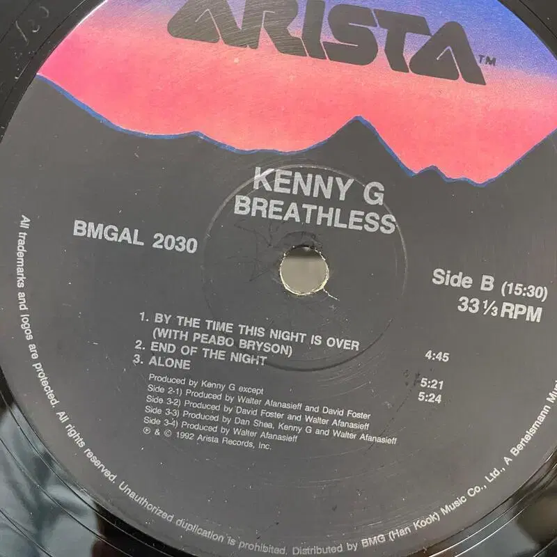 KENNY G   LP / AA5024