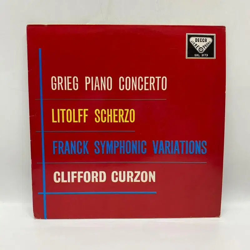 GRIEG PIANO CONCERTO LP / AA5068