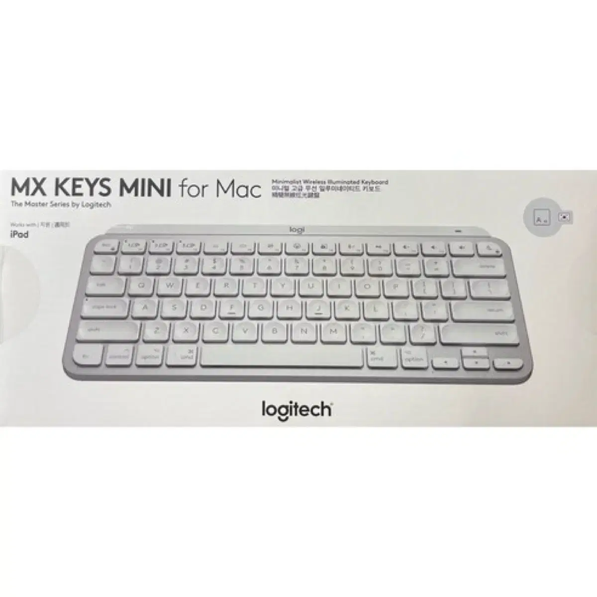 로지텍 블루투스키보드 MX KEYS mini for Mac