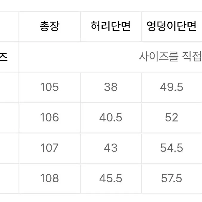 새제품 커넥트킨록 스트레이트 데님 청바지 xl