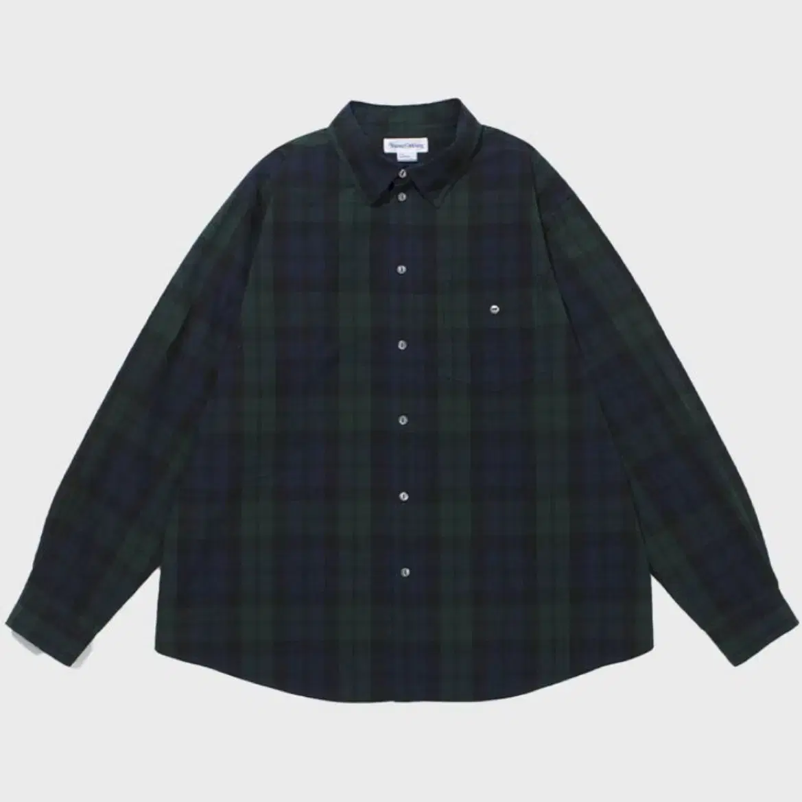 네이머클로딩 DOUBLE POCKET TARTAN CHE CK SHIRT