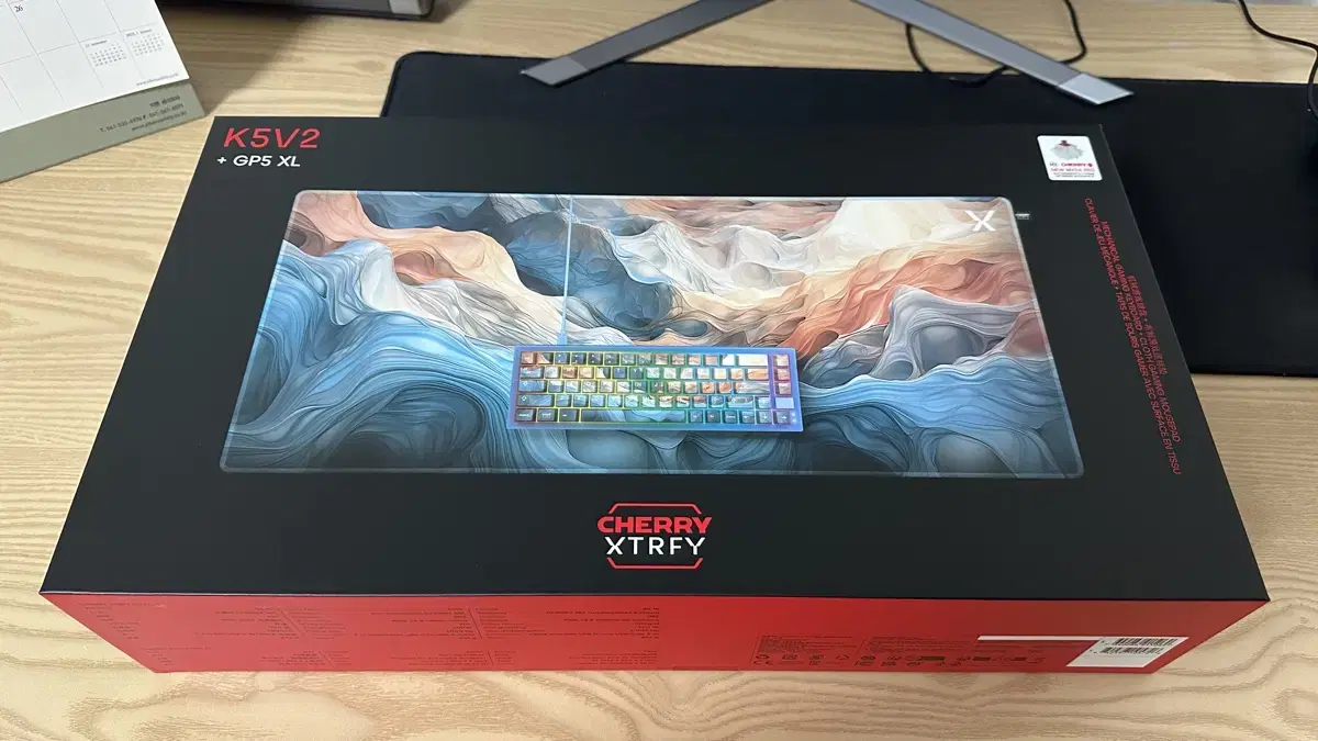 CHERRY XTRFY K5V2 RGB 핫스왑 기계식 키보드 MX2A 적