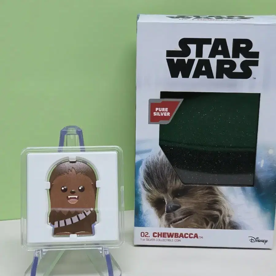 CHEWBACCA 1온스 색채 은화