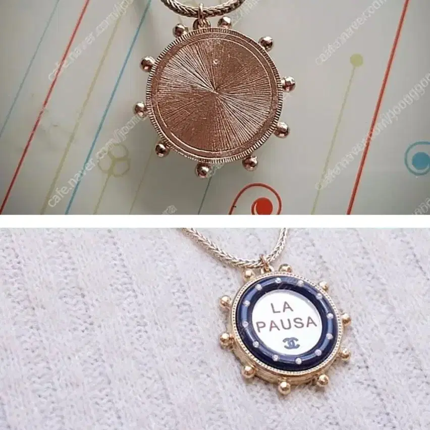 샤넬목걸이 Chanel Lapausa Necklace 행운상징 정품