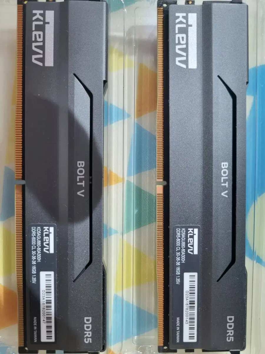 Essencore Clav DDR5-6000 CL30 BOLT V 16x2 for sale.