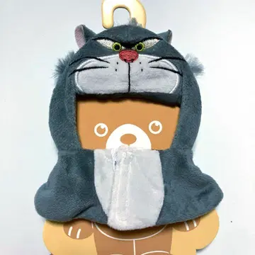 새상품 디즈니루시퍼 봉제 인형 키체인용 코스튬 판초