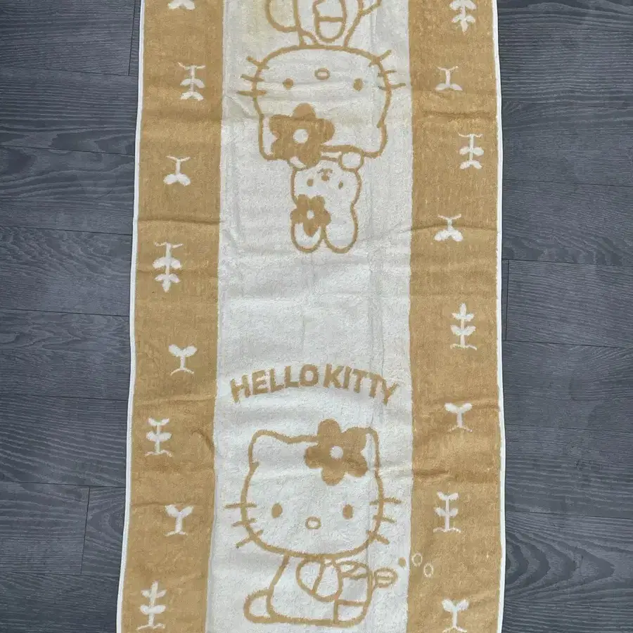 고전 헬로키티 양면 타올 hellokitty 키치 갸루