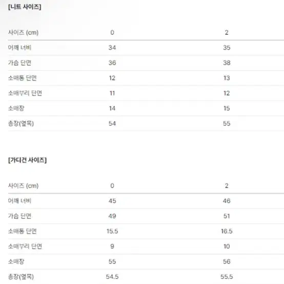 메비 브린 니트 가디건 세트 0사이즈