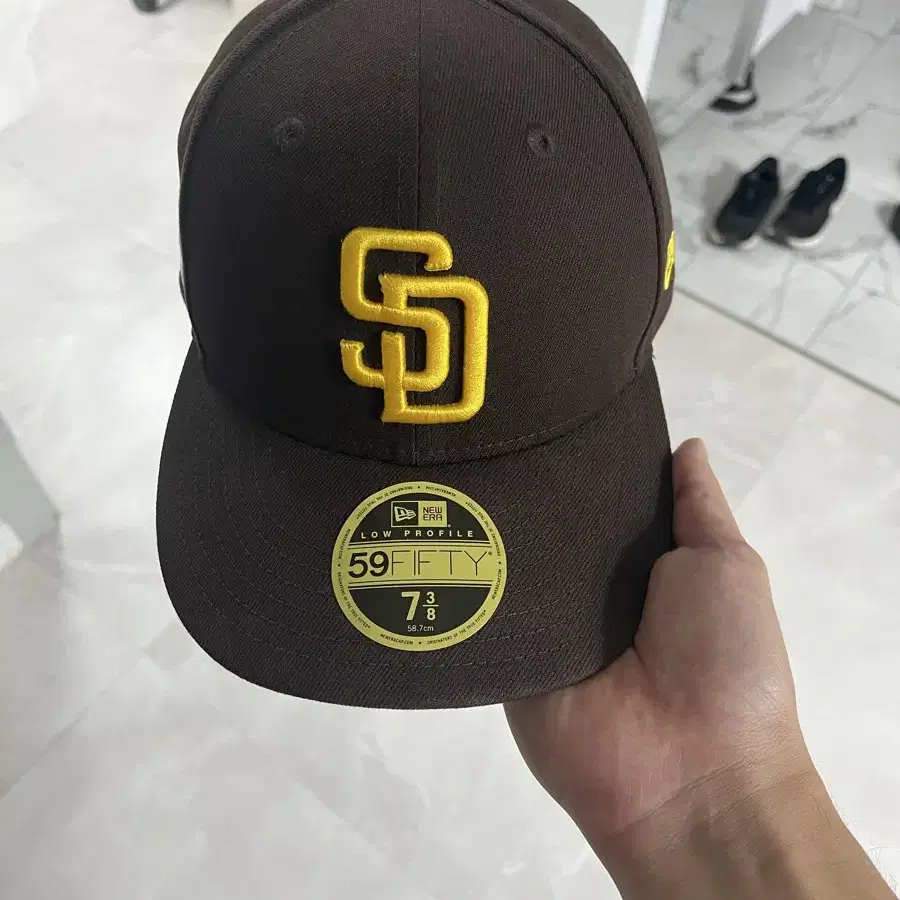 뉴에라 샌디에이고 파드리스 59FIFTY 로우프로파일 볼캡 58.7cm