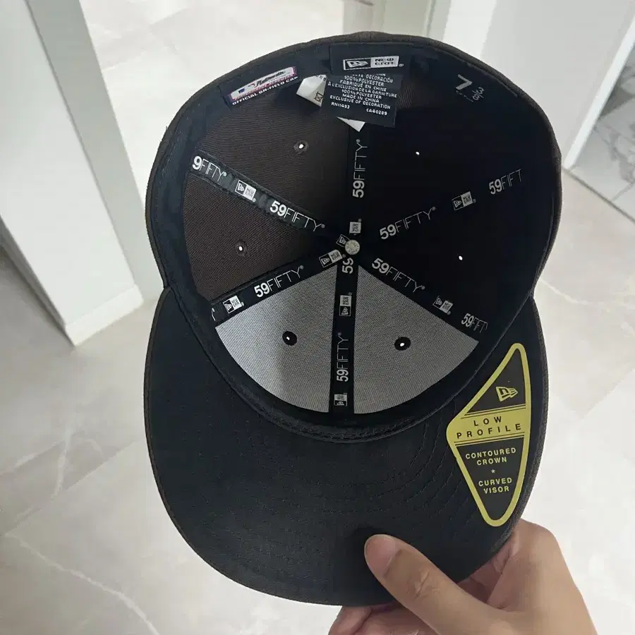 뉴에라 샌디에이고 파드리스 59FIFTY 로우프로파일 볼캡 58.7cm