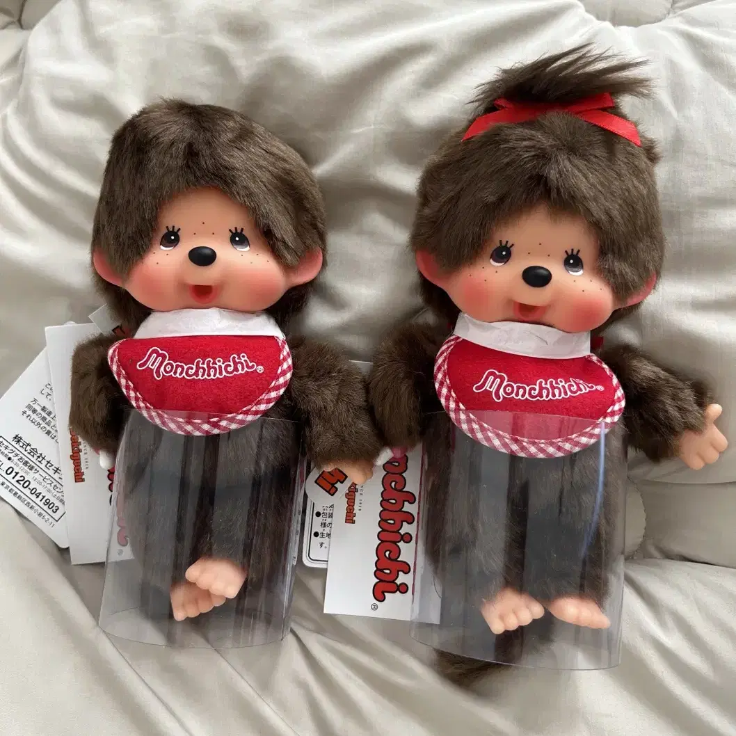 몬치치 인형 남여 S Monchhichi boy girl