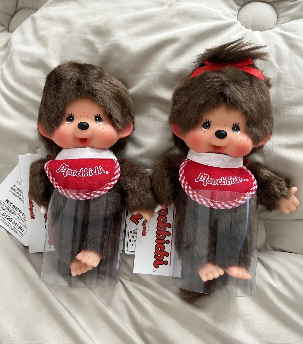 몬치치 인형 남여 S Monchhichi boy girl