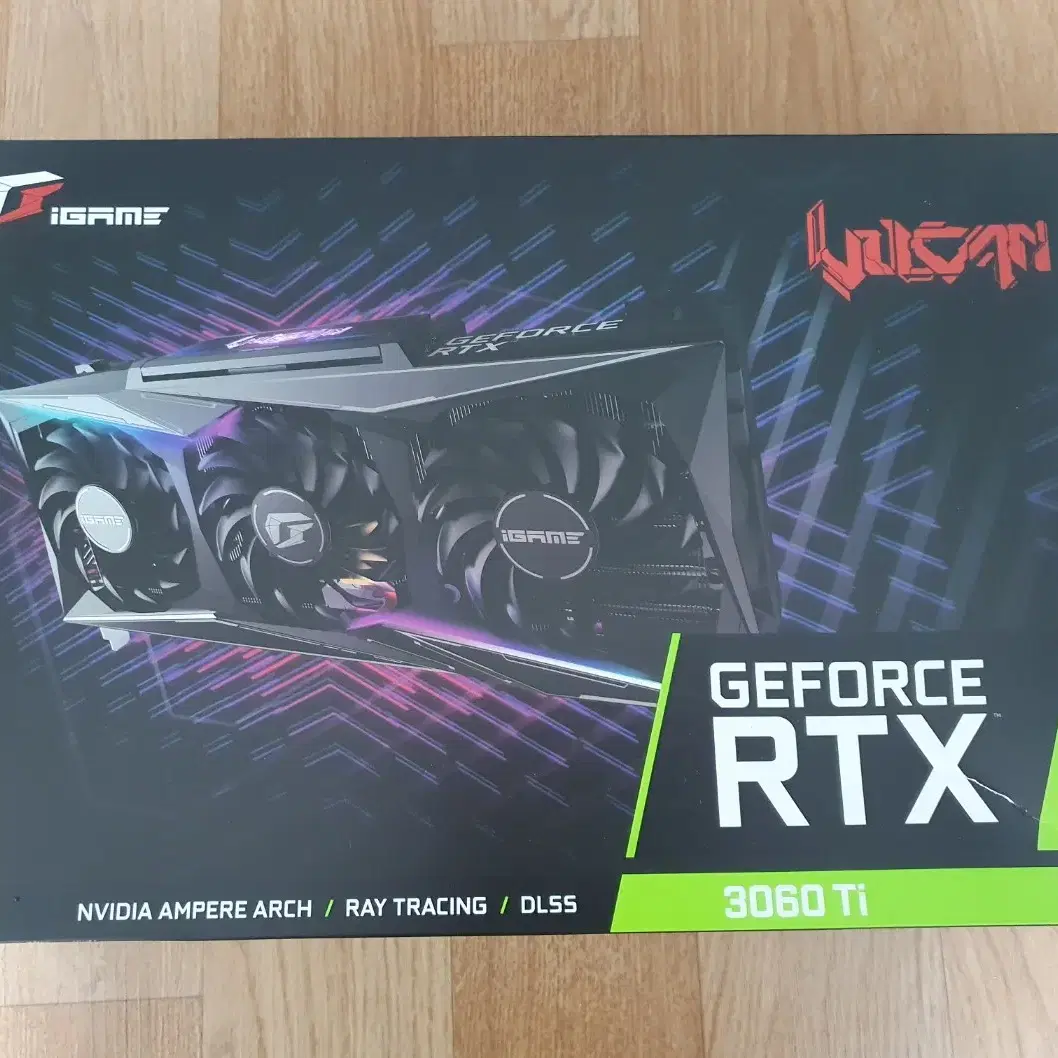 컬러풀 RTX 3060Ti 불칸 8GB 팔아요