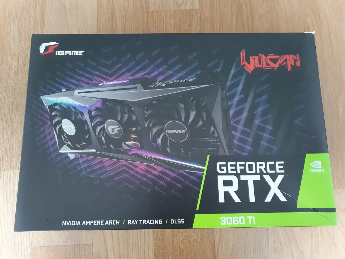 컬러풀 RTX 3060Ti 불칸 8GB 팔아요