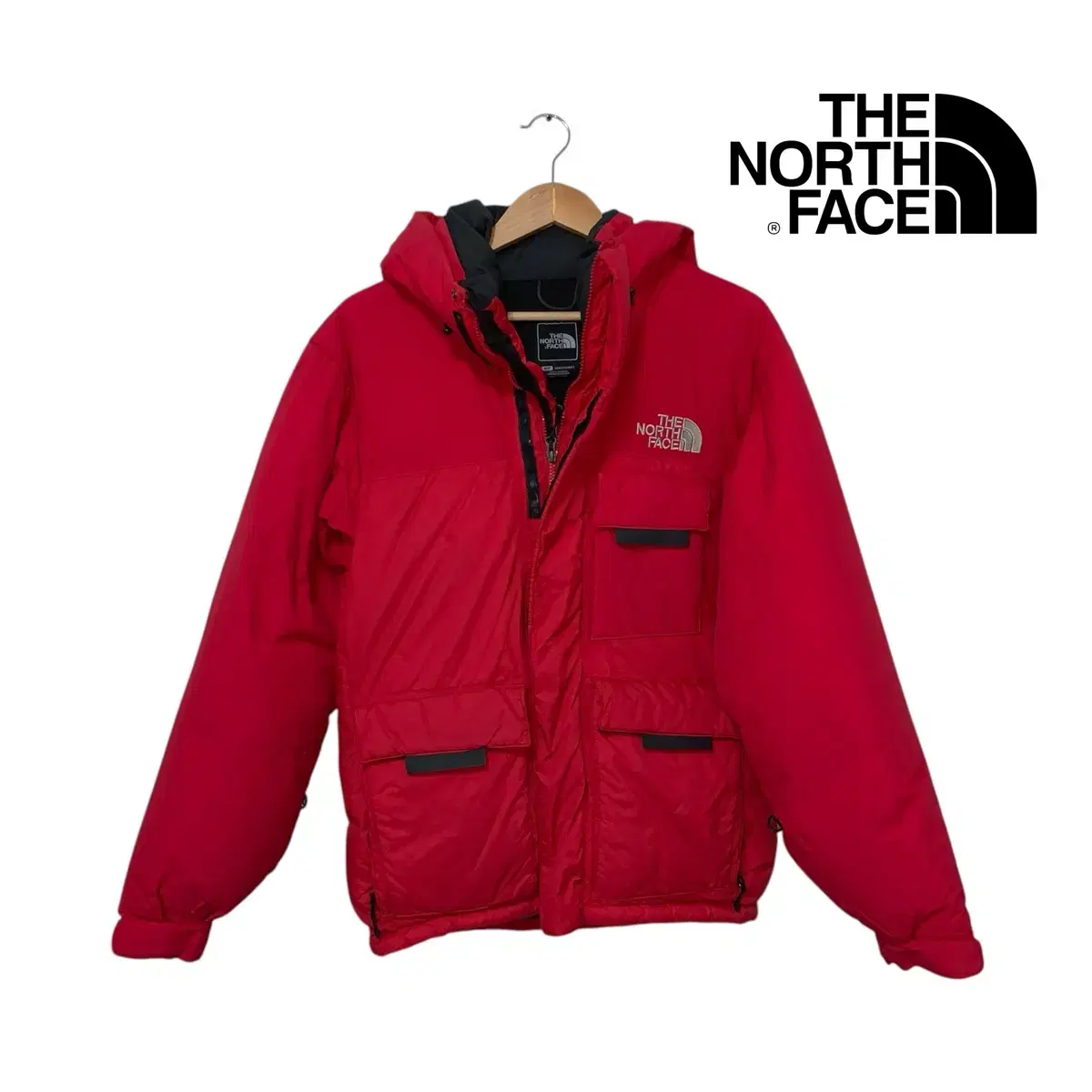 The North Face Himalayan Three-Pocket 700 Heavy Padding Red 95 M Genuine Vintage