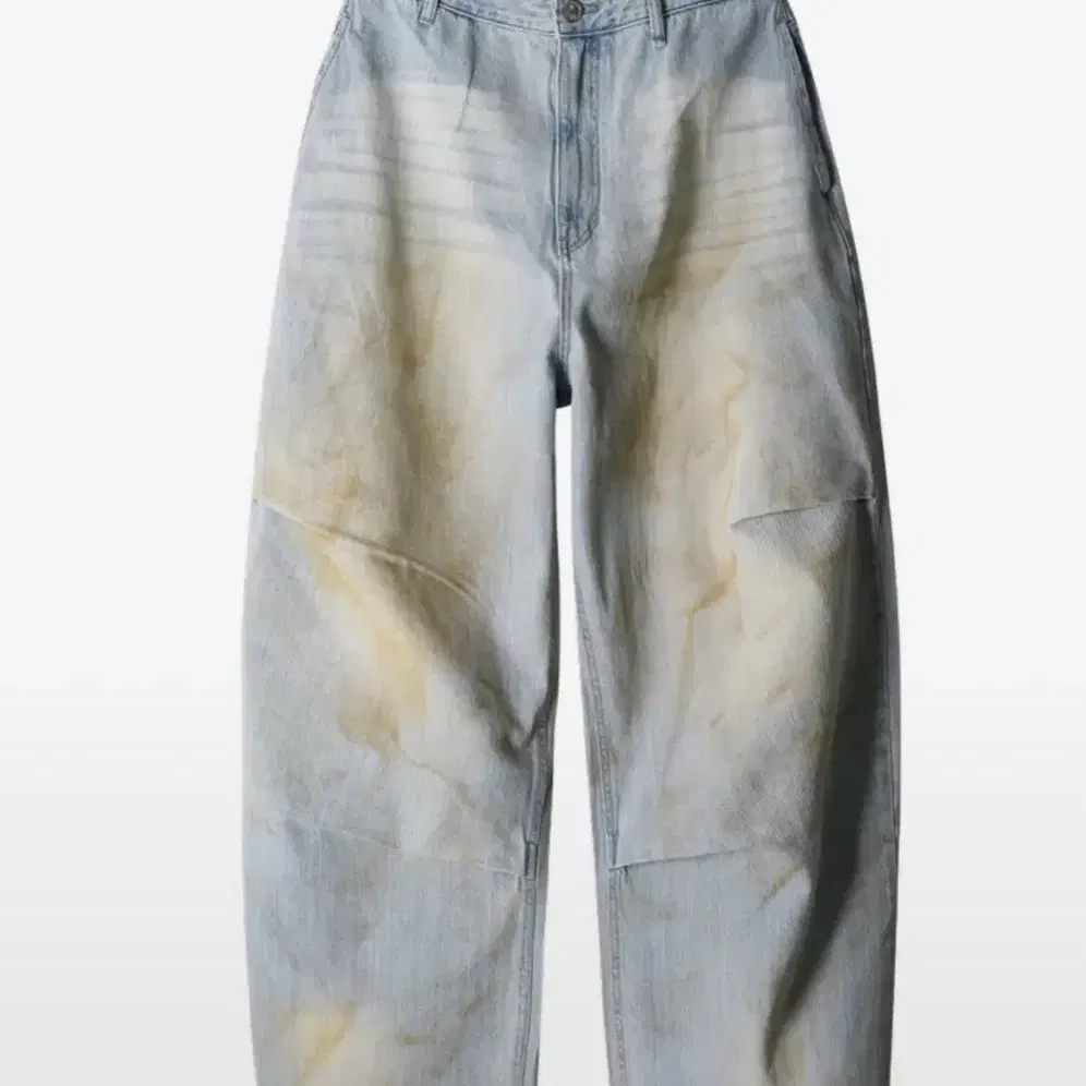 삽니다) ETCE OIL WASHED BAGGY JEAN (BLUE)