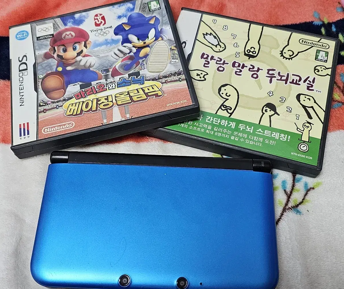 닌텐도 3DS XL 블루 판매합니다. (New x)