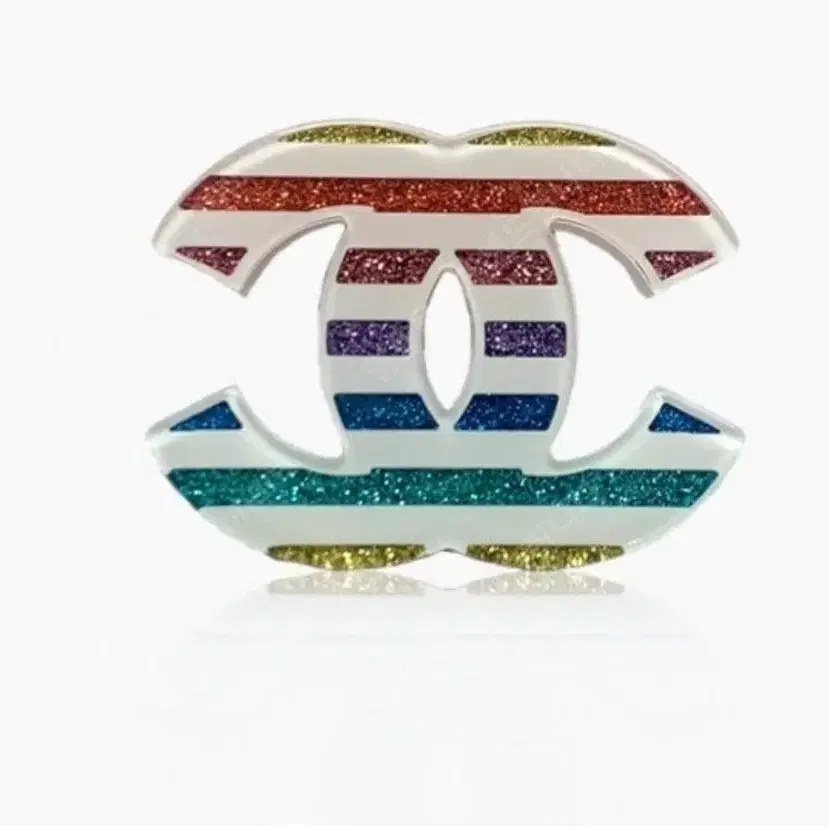 샤넯 브로치 Chanel Rain Bow Brooch 정품