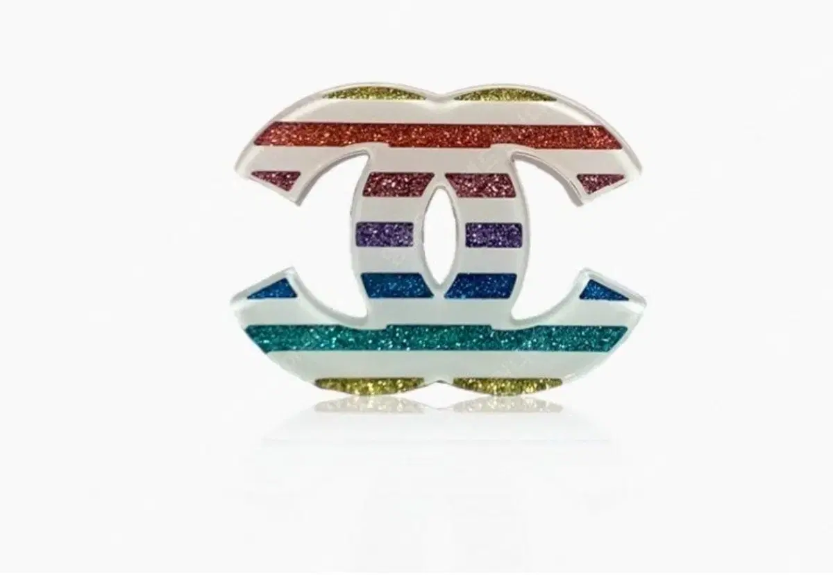 샤넯 브로치 Chanel Rain Bow Brooch 정품