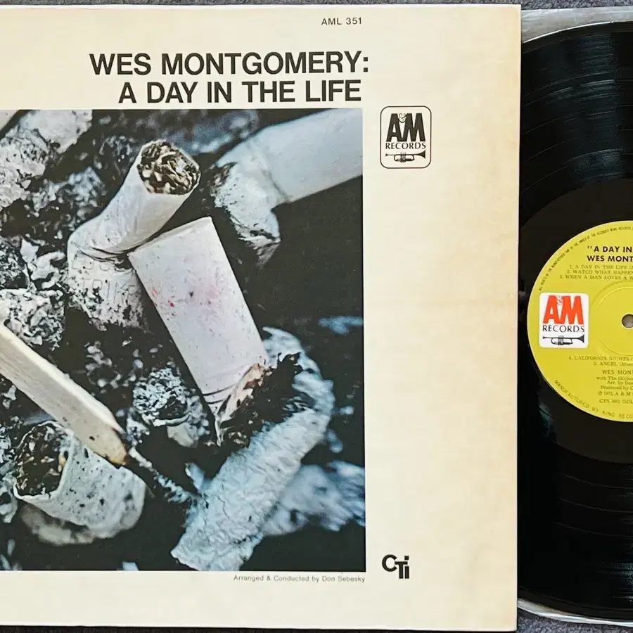 LP : Wes Montgomery - A Day In The Life