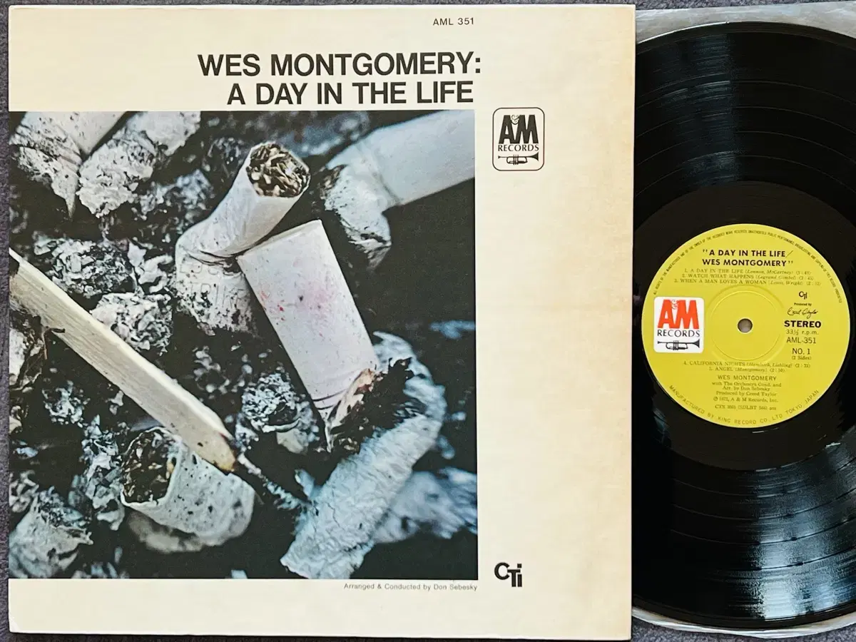 LP : Wes Montgomery - A Day In The Life