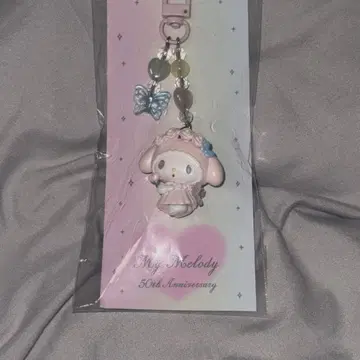 마이멜로디 50주년 기념샵 마이멜로디 키링 무지개