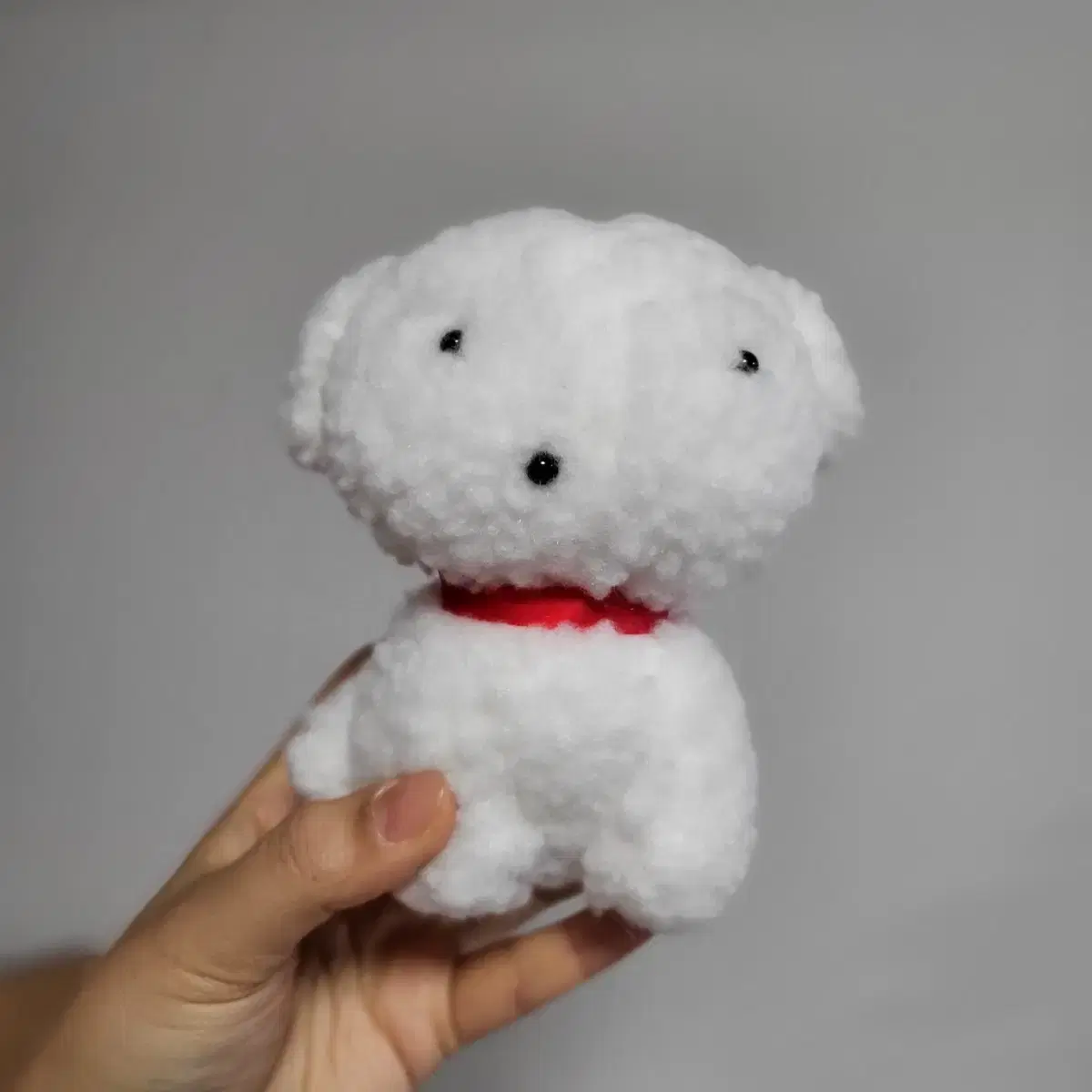 고전 흰둥이 인형