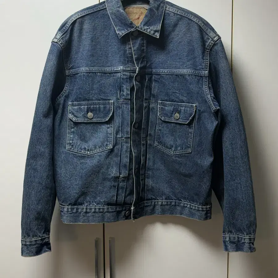 오어슬로우 데님 자켓 50s denim jacket 2year wash