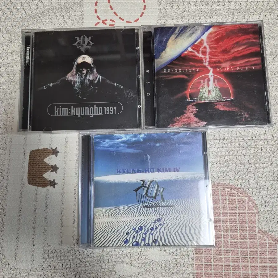 김경호 2집,3집,4집 CD 개봉 일괄