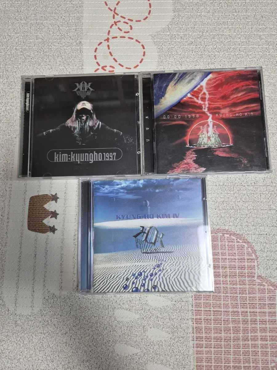 김경호 2집,3집,4집 CD 개봉 일괄