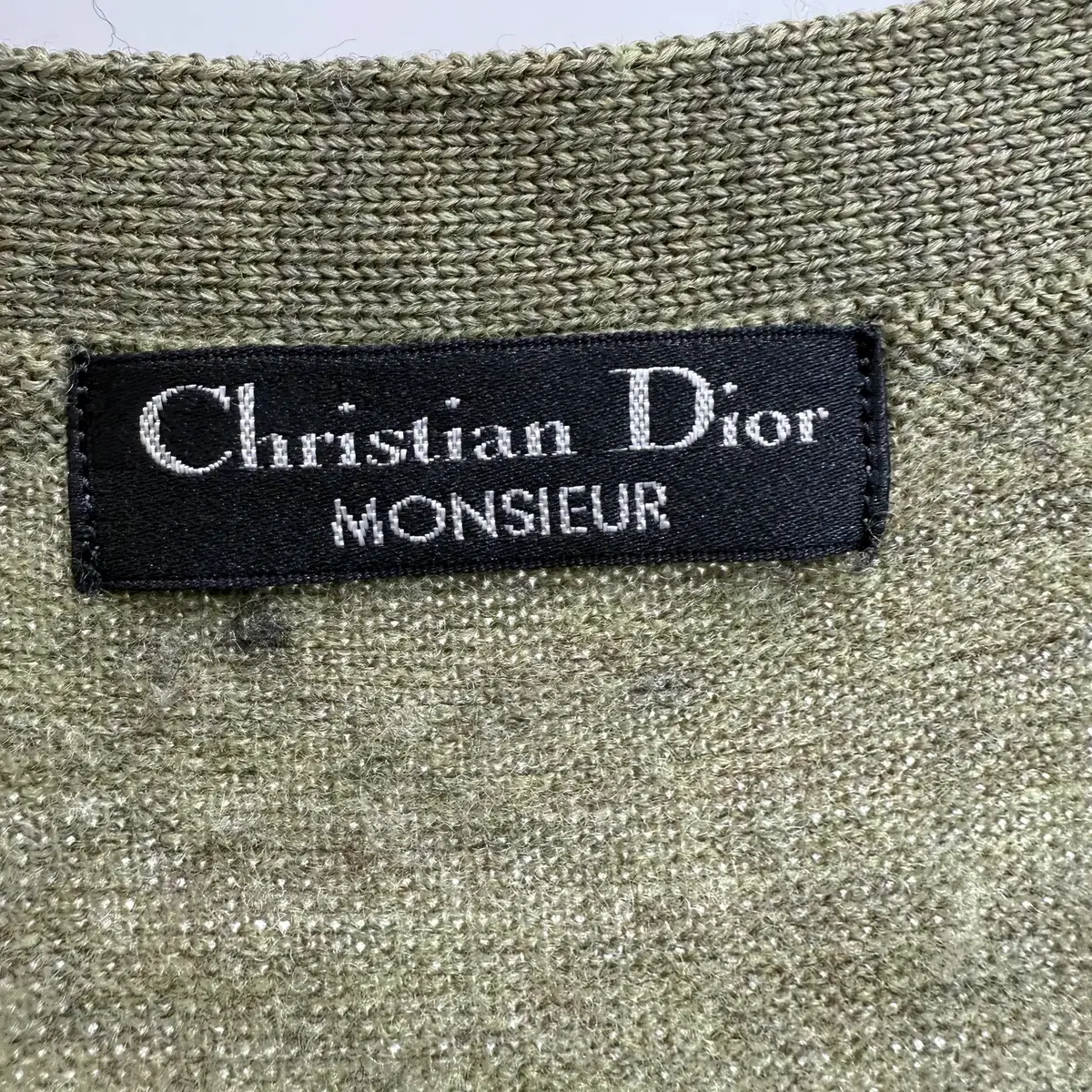 CHRISTIAN DIOR 그린 베스트