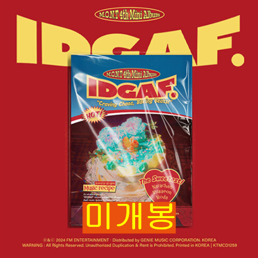 몬트 (M.O.N.T) - IDGAF (미개봉, CD)