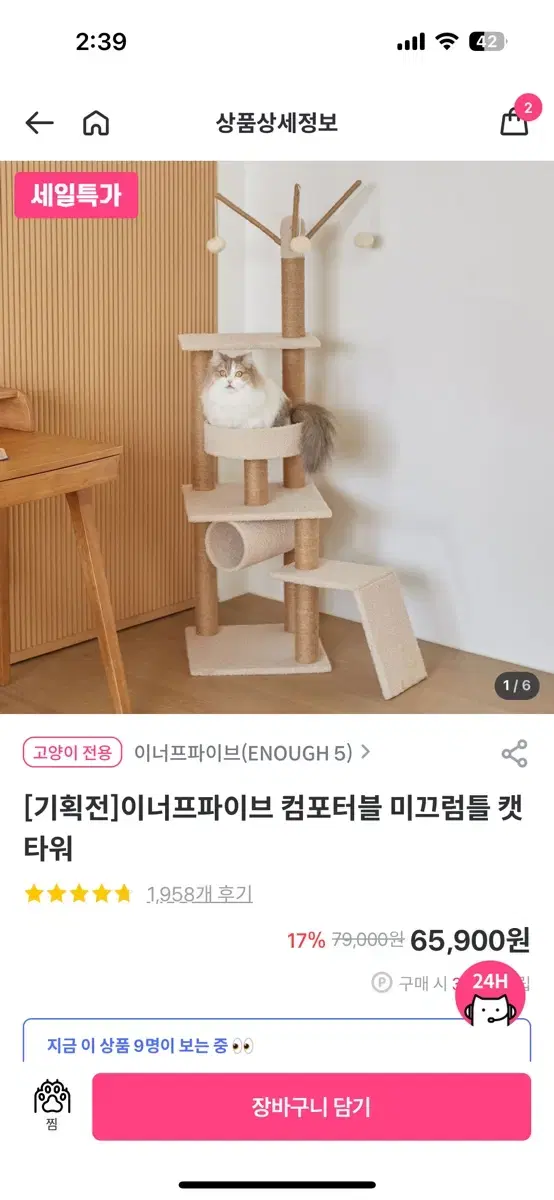 캣타워 팝니다