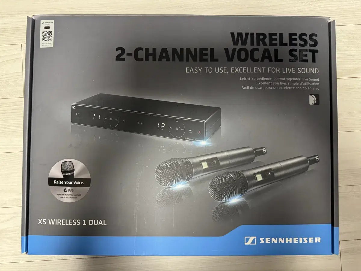 Sennheiser Wireless Microphone xsw 1-835 dual New