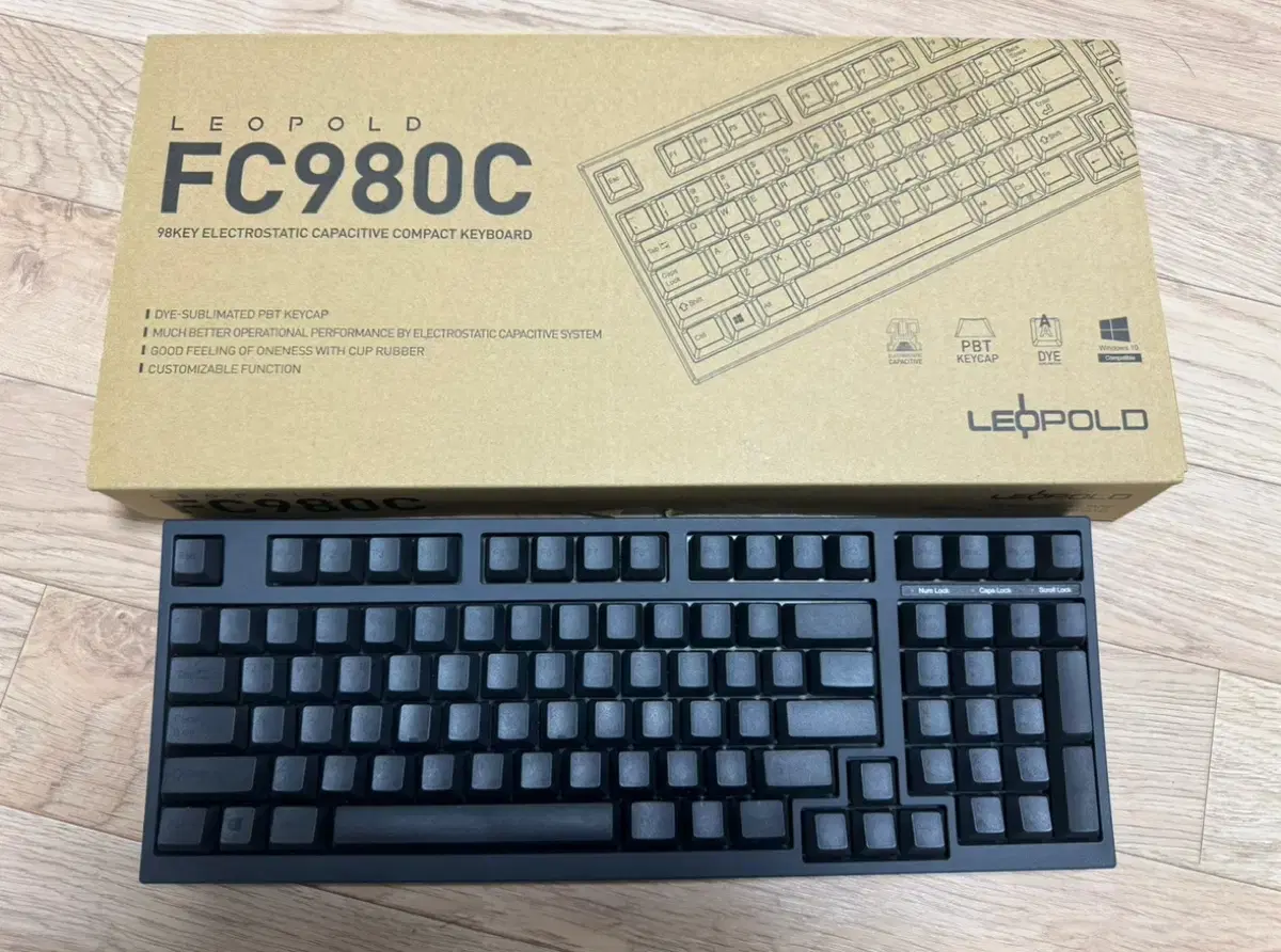 레오폴드 FC980C 30g 토프레 무접점 풀윤활