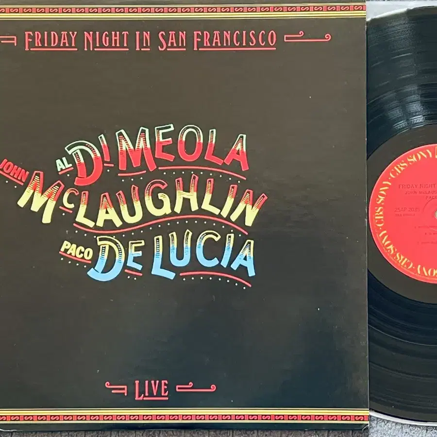 LP : Al Di Meola - Friday Night In San F