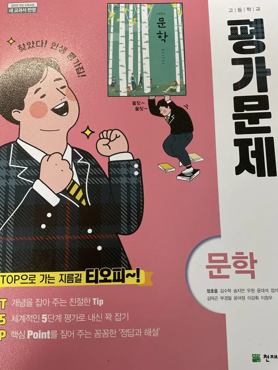 천재교육 정호웅 문학 평가문제집