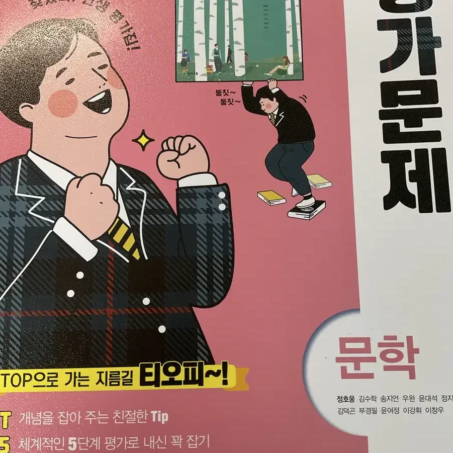 천재교육 정호웅 문학 평가문제집