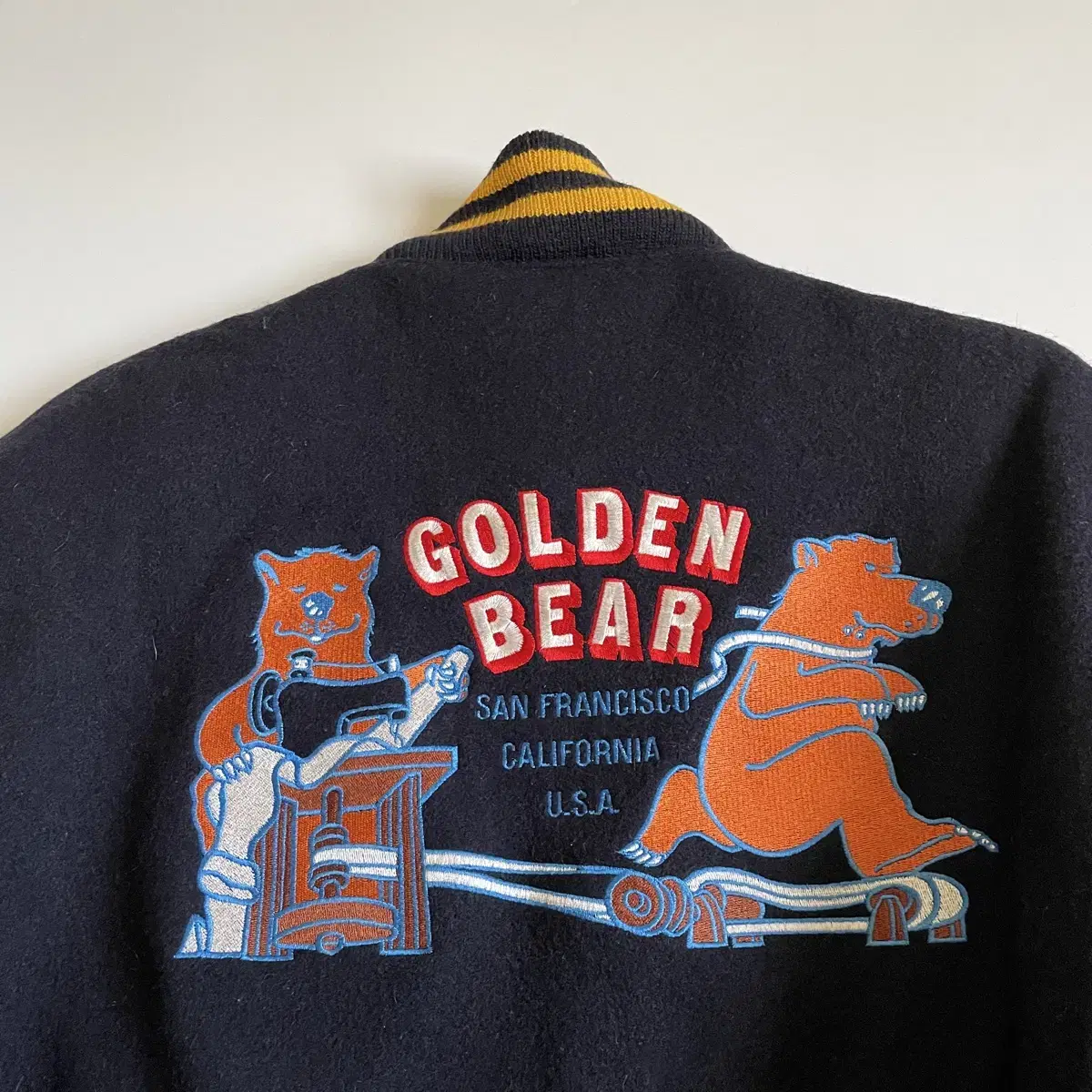 1995 골든베어 Golden Bear 바시티 자켓