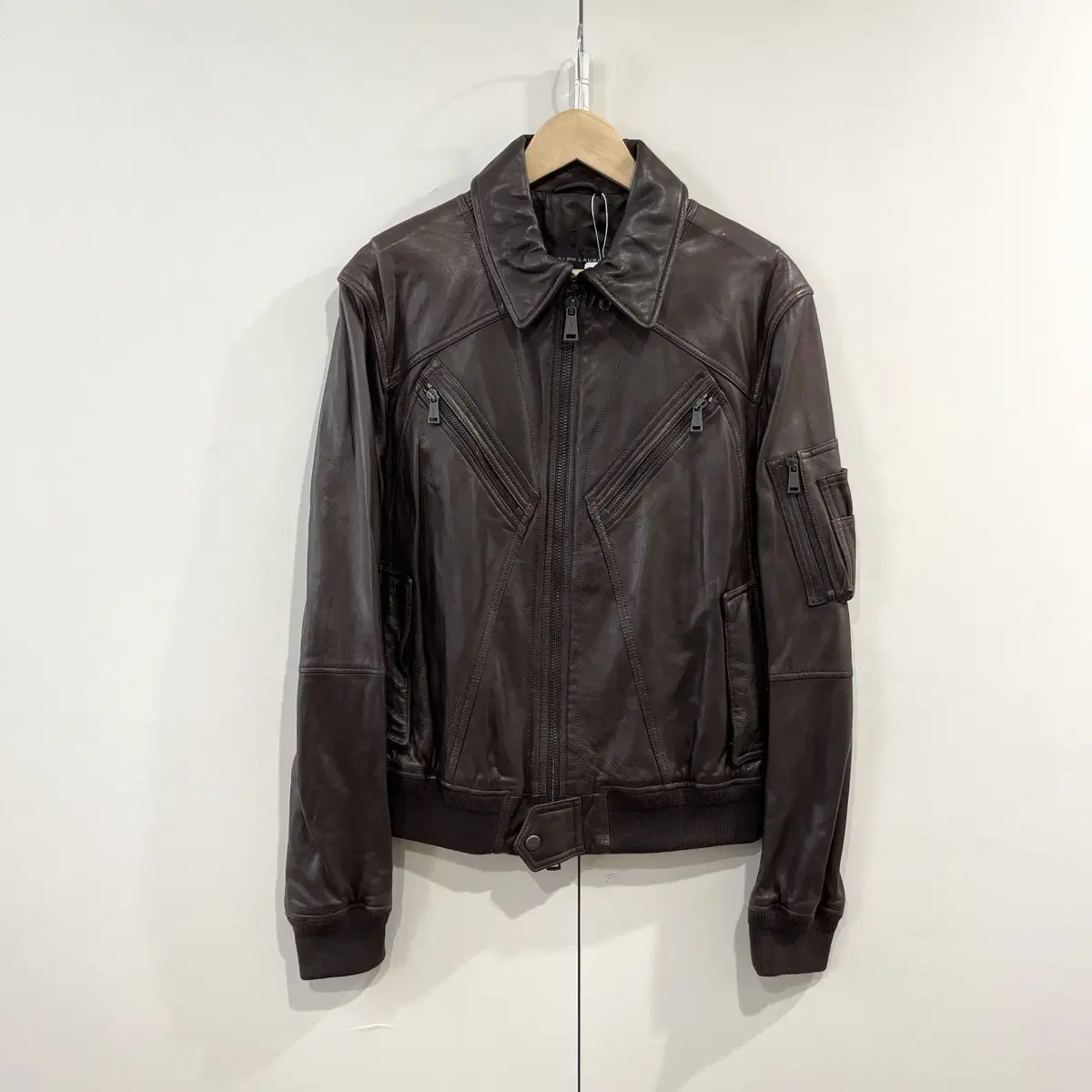 Ralph Lauren black label Leather jacket