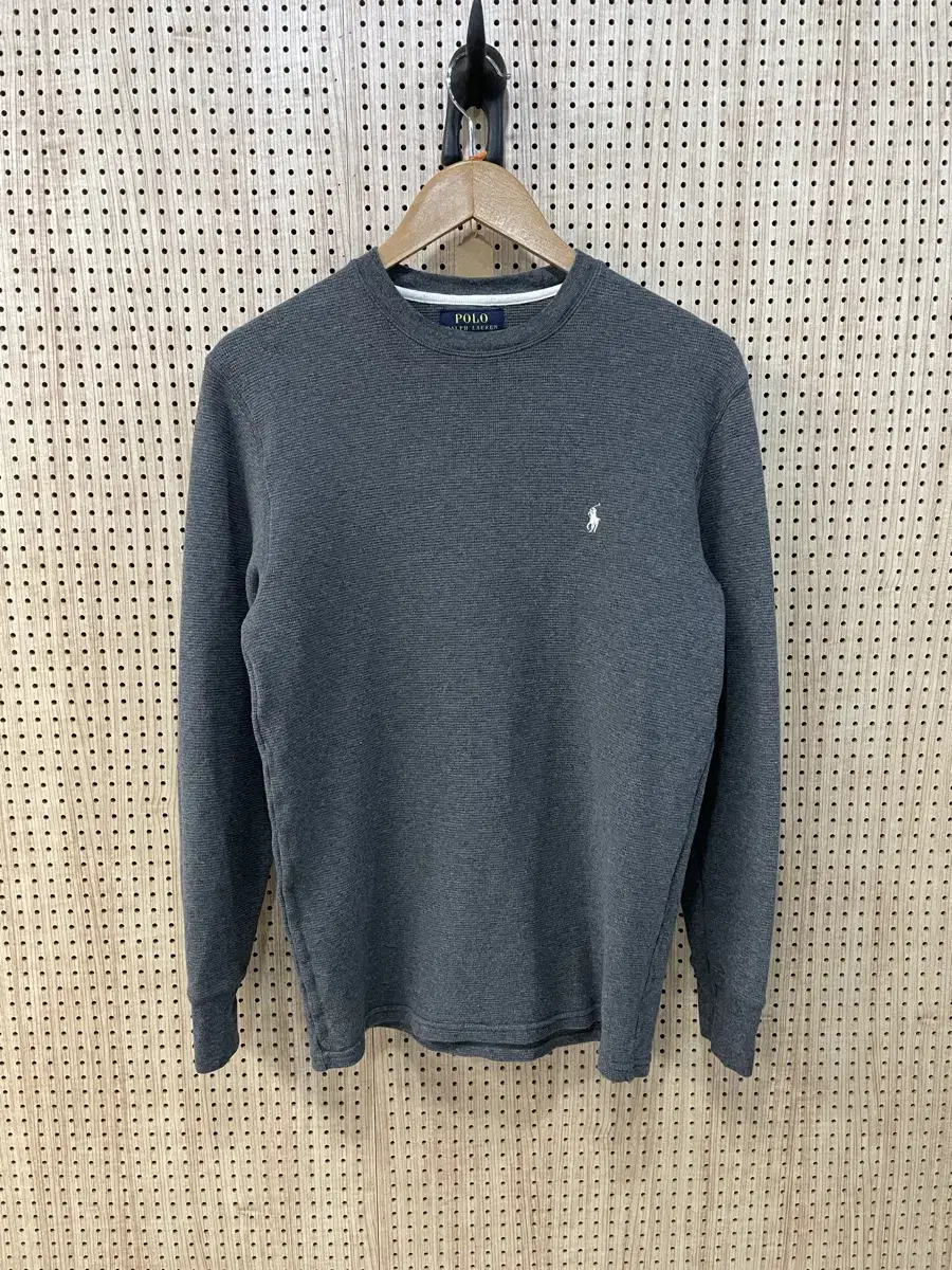 Polo Waffle Knit Tee M