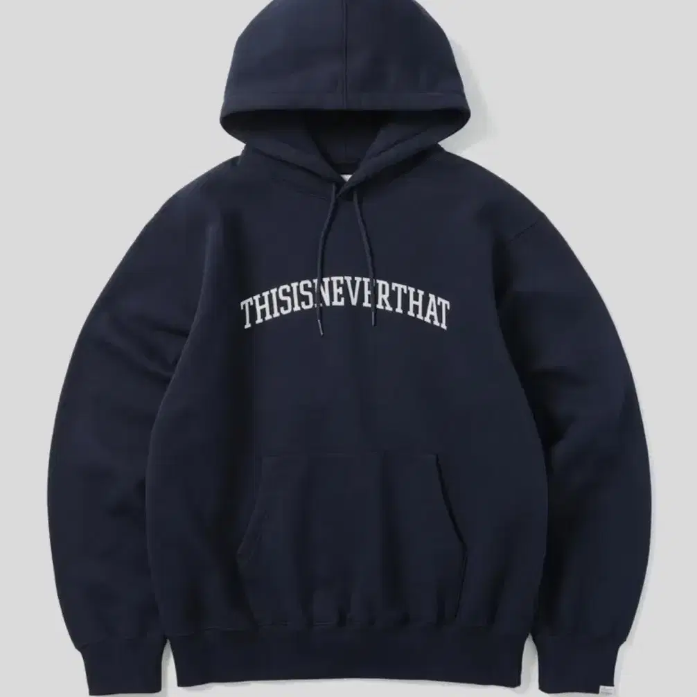 디스이즈네버댓 후드티 Arch-Logo Hoodie Navy